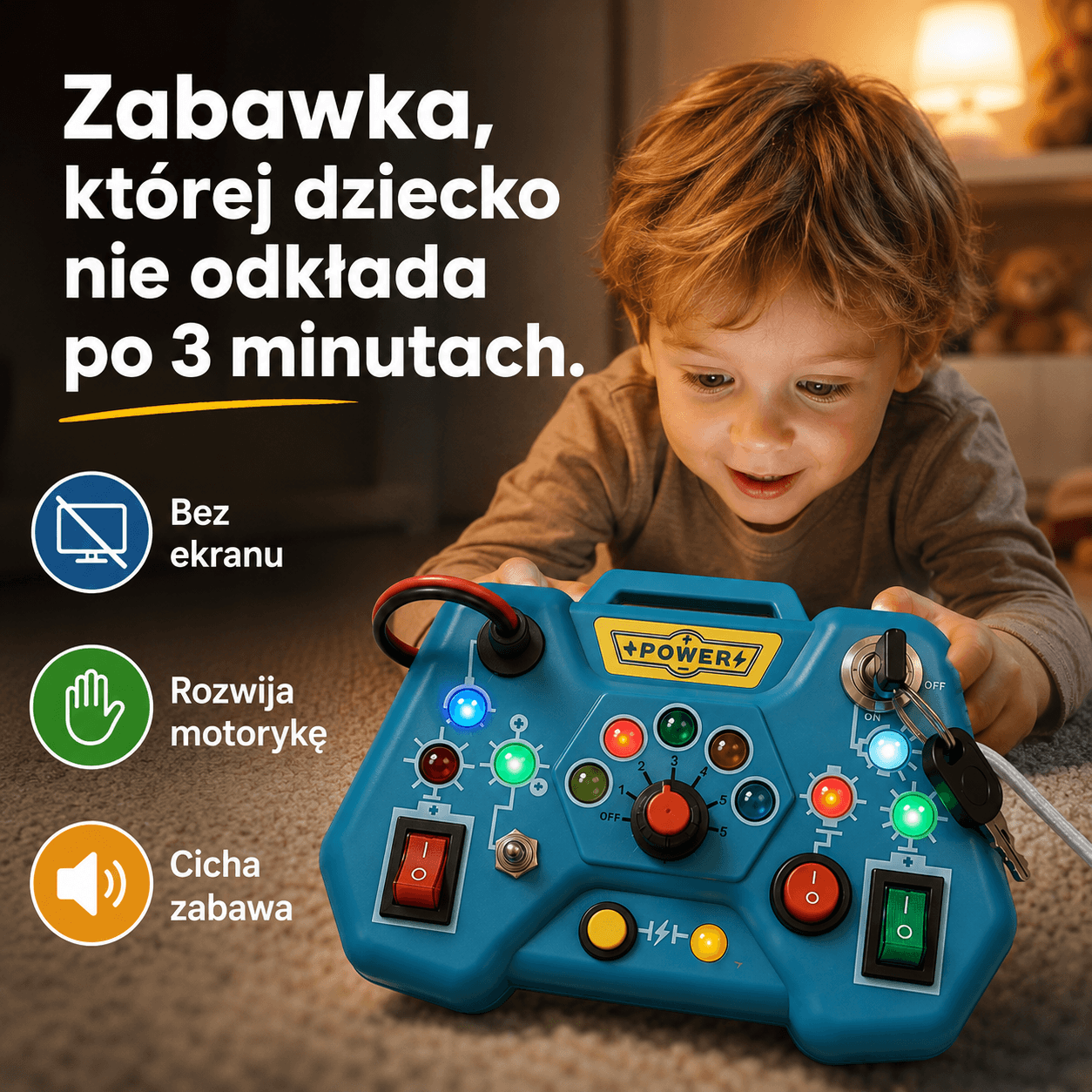 Kontroler sensoryczny TUOLA - 8 fascynujących funkcji!